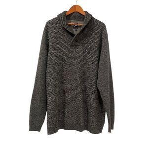 Hechter dark grey wool‎ blend sweater. Size xlt